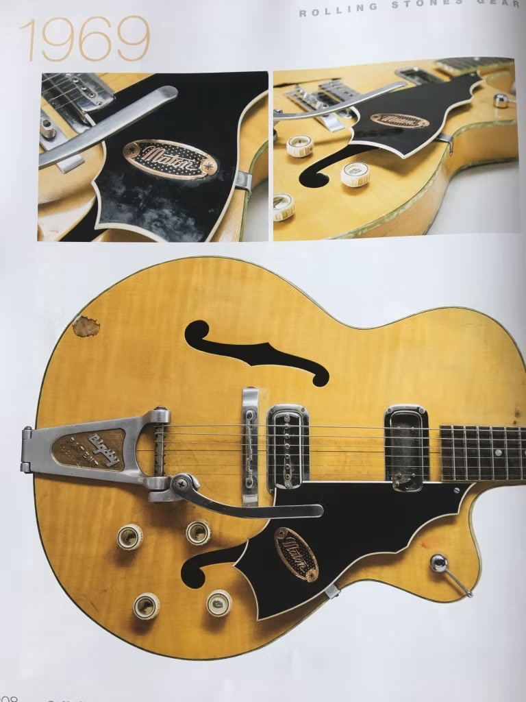 Maton SE777, front