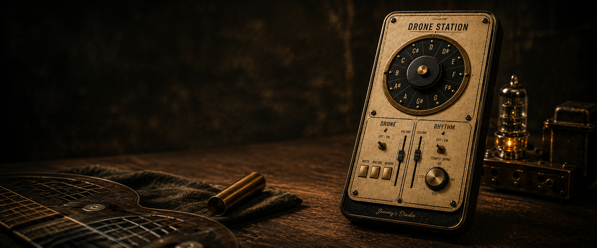 Drone Station app device illustration